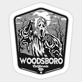 Woodsboro badge Sticker